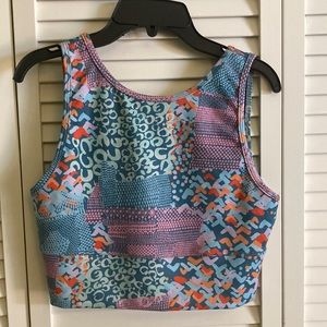 Daily Practice workout crop/longline bra top, like new